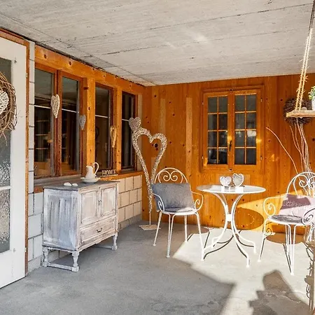 Authentic Swiss Farm In The Alps Fireplace Brienzwiler