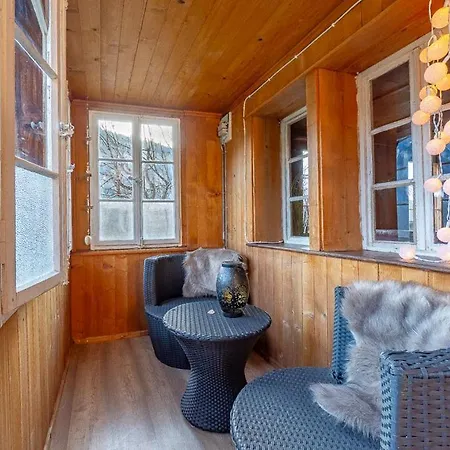 بيت للعطل Authentic Swiss Farm In The Alps Fireplace *